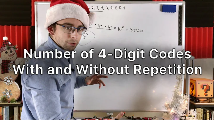 Number of 4-Digit Codes With and Without Repetition | Combinatorics, Permutations - DayDayNews
