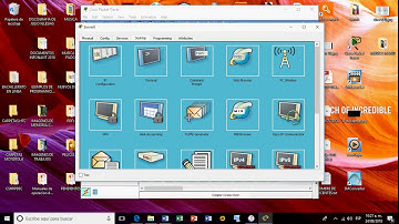 CONTROL DE PROTOCOLOS POR MEDIO DEL FIREWALL DEL SERVIDOR EN CISCO PACKET TRACER
