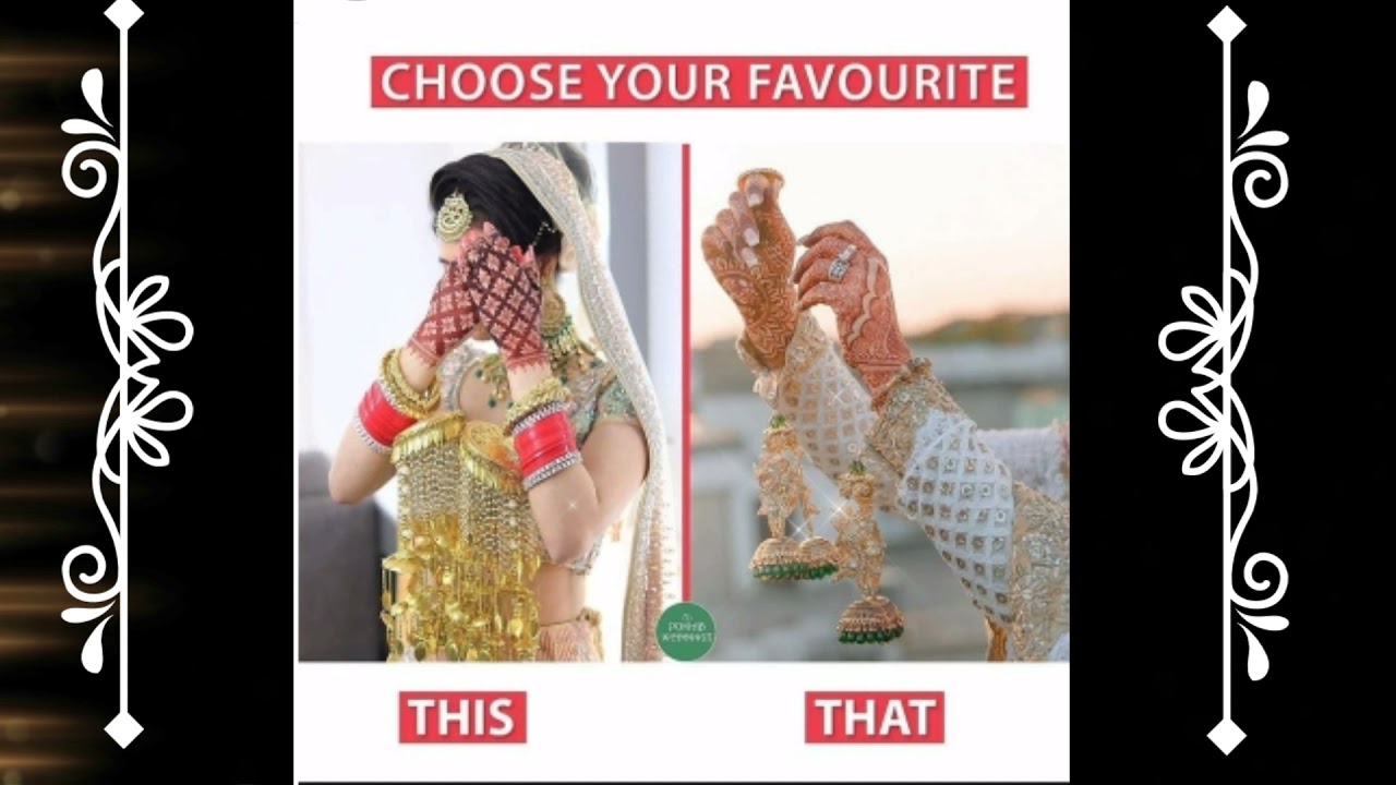 Special video for beautifull brides/evrything only on brides/some types/brides ideas or etc/wedding