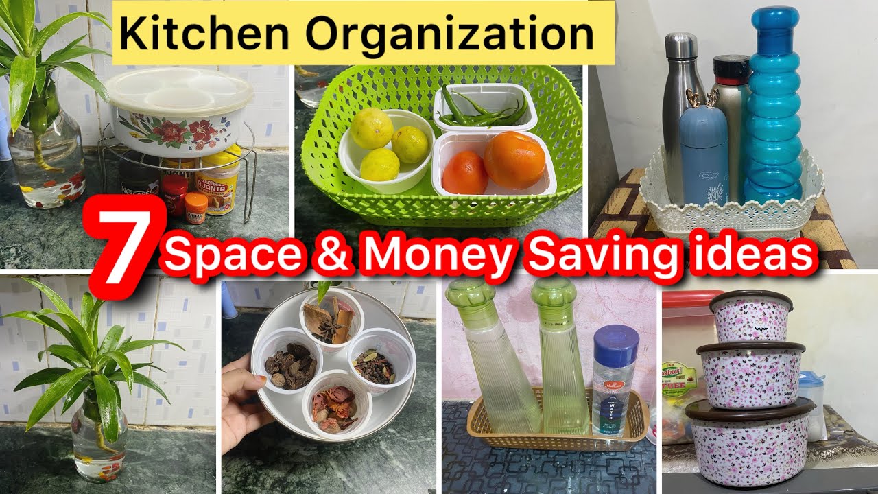Space Saving Kitchen Organization ideas Modular kitchen organization ...