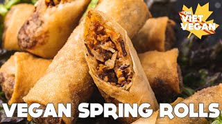 Vegan Vietnamese Spring Rolls // Chả Giò Chay