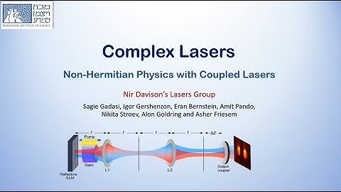 Non-Hermitian physics and coupled lasers