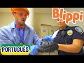 Blippi Português Detetive Blippi | Vídeos Educativos para Crianças | As Aventuras de Blippi