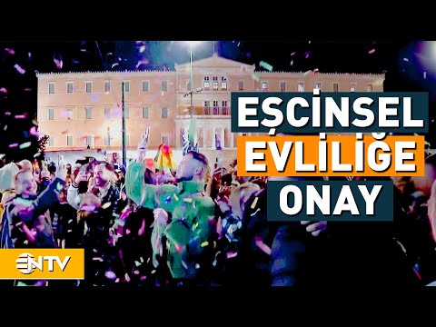 Yunanistan'da Eşcinsel Evlilik Yasallaştı... | NTV