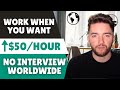 Start immediately 50hour no interview remote jobs worldwide  work from home