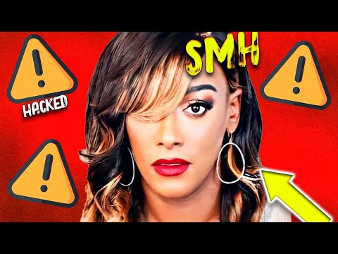 She Makes Content Bashing on Black Men....And Then Her Channel Got HACKED!