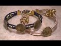 How to Make a Cord Bracelet Using Brass Slider Findings