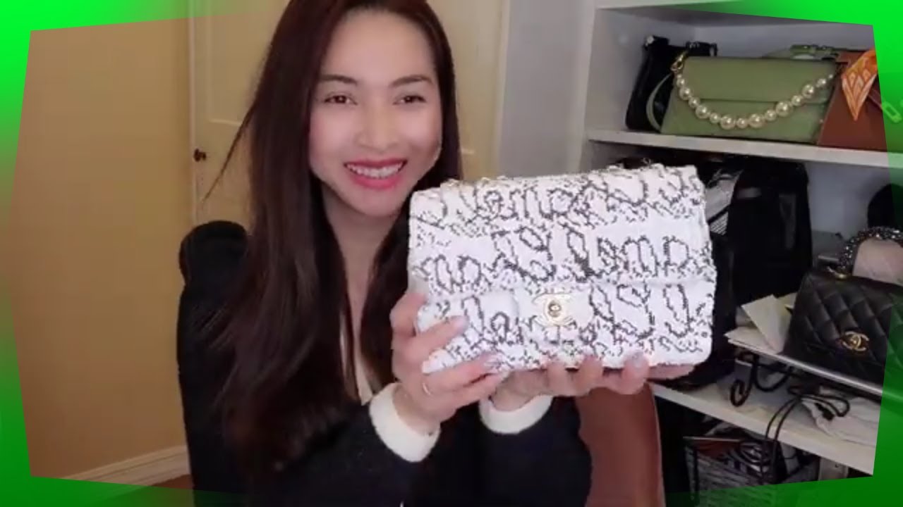 Chanel Handbag Unboxing  22C Limited Edition Sequins Classic Flap 