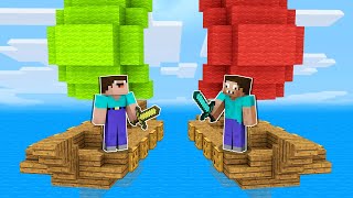 NOOB vs PRO: Ship Wars Battle in Minecraft Like Maizen Mikey and JJ