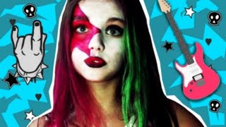 DIY МАКИЯЖ ДЛЯ РОК ВЕЧЕРИНКИ/ROCK PARTY MAKE UP DIY МАКИЯЖ ДЛЯ РОК ВЕЧЕРИНКИ/ROCK PARTY MAKE UP
