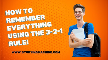 How to Remember Everything Using the 3-2-1 Rule