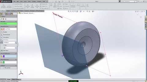 Solidworks Tutorial :Designing a Tire(Modeling)