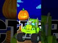 Happy Halloween! 🎃 #shorts | Preschool Learning Videos | GiggleBellies Monster Trucks