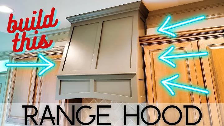 Upgrade Your Kitchen | How to Build a Custom Range Hood | Plans Available!