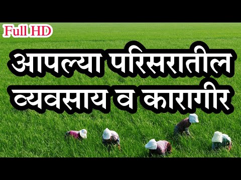 व्यवसाय व कारागीर | Occupations and artisans | व्यवसाय ओळख | कारागीर ओळख माहिती | परिसर अभ्यास