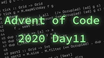 Day 11: Seating System — Advent of Code 2020