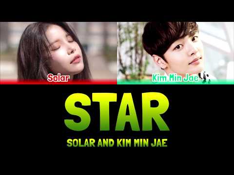 SOLAR AND KIM MIN JAE - STAR (별) (Twenty Again OST) [Colour Coded Lyrics Han/Rom/Eng]