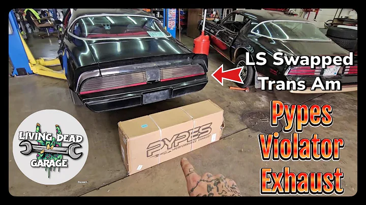 Pypes Violator Exhaust Install on an LS Swapped 1981 Trans Am