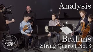 PLANET CHAMBER MUSIC – Analysis Brahms: String Quartet No. 3 in B Major, op. 67 / Schumann Quartett