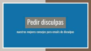 Pedir disculpas, consejos para pedir disculpas por email
