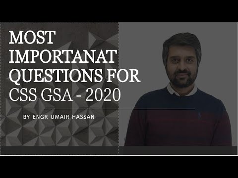 CSS GSA MOST