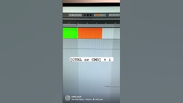 Quick way to insert empty space in ABLETON LIVE