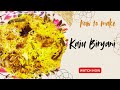 Kaju Biryani Recipe😍Rich &amp; Royal Cashew Biryani | Restaurant-style Kaju Biryani made easily at home🤗