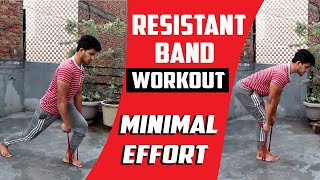 Minimal Workout with Resistance Band - Natural Gym Motivation