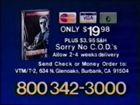 Terminator 2: Judgment Day VHS Release Ad (1992)