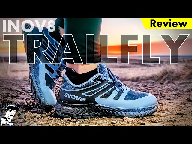 INOV-8-TRAILFLY G 270 V2 PINE/PEACH - Trail Running Shoes