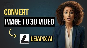 Convert 2D Image to 3D Video | Leiapix Convertor | Leiapix AI | Leiapix Tutorial 2024
