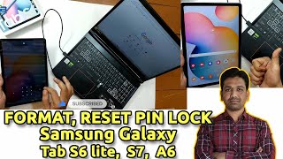 Samsung Tab S6 Lite and Tab S7 Format | pattern reset | How to Factory Reset Samsung Galaxy Tab 🔥🔥🔥 screenshot 1