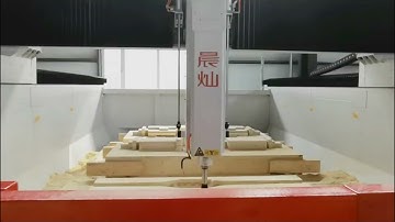 Foundry Wood Pattern Milling Large CNC Machine for Pump/Valve Production #patternmaker #cncmachine