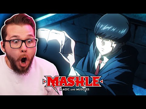 IRA KREUZ E O VISIONÁRIO DIVINO! MASHLE: MAGIC AND MUSCLES Episódio 10  REACT 