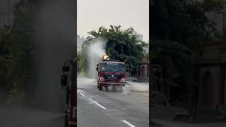 Truck Mounted Mist Cannon, road water Sprinkler, dust suppression, anti smog gun by Shuddh Biotech