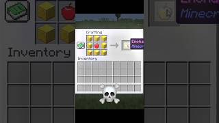 Crafting Enchanted Den Apple In Minecraft?