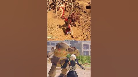 Looks Parrying In Stellar Blade or Nier Automata compare #shorts #stellarblade