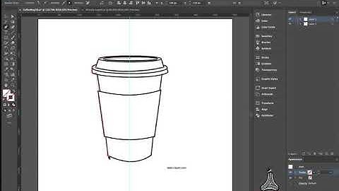 How to create 3D Coffee Cup in Adobe Illustrator