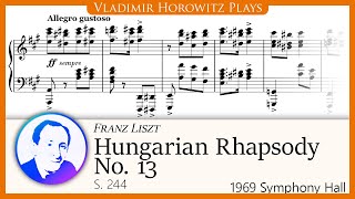 (Previously Unreleased) Liszt: Hungarian Rhapsody No. 13 [Horowitz 1969]
