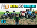 2500 Acres Rice and 1000 Acres Tomato Harvesting, 1000 Million Dollar Challenge #6, FS19 Gameplay