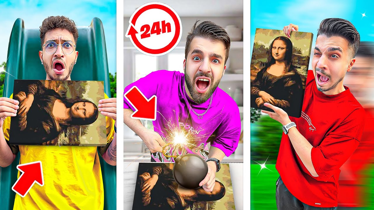 کی میتونه از مونالیزا محافظت کنه و برنده بشه 🧑🏻‍🎨🥇