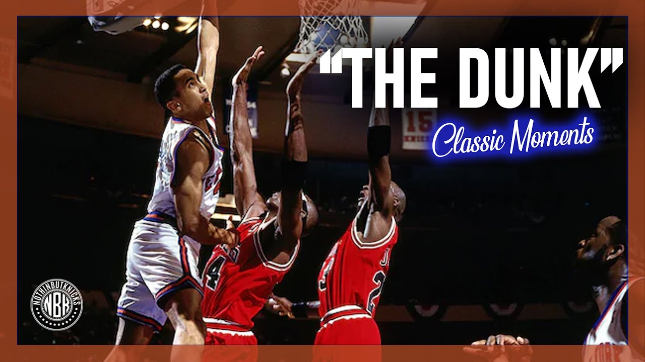 This Day in Knicks History: John Starks dunks on the Bulls, New York Knicks,  history, The year is 1993. John Starks. The Dunk. Enough said., By New  York Knicks