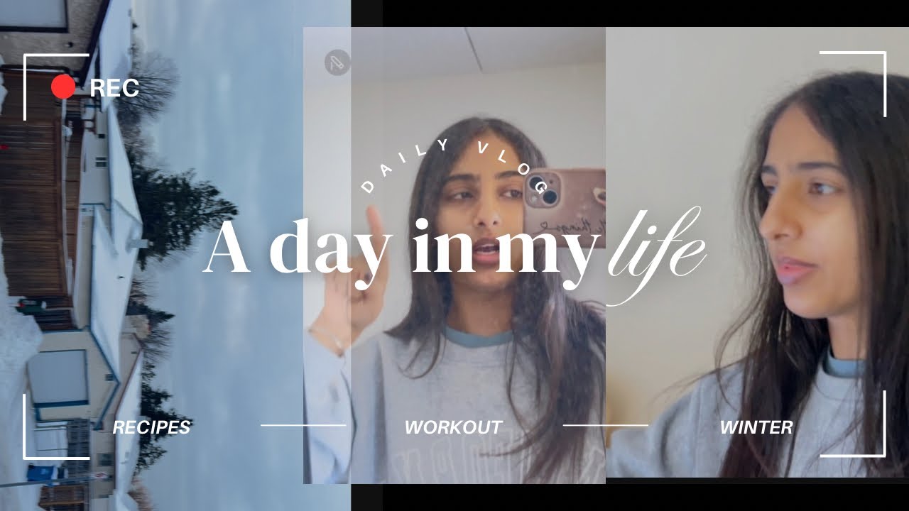 Day in my life in Winnipeg 🍁🇨🇦#winter #canada 