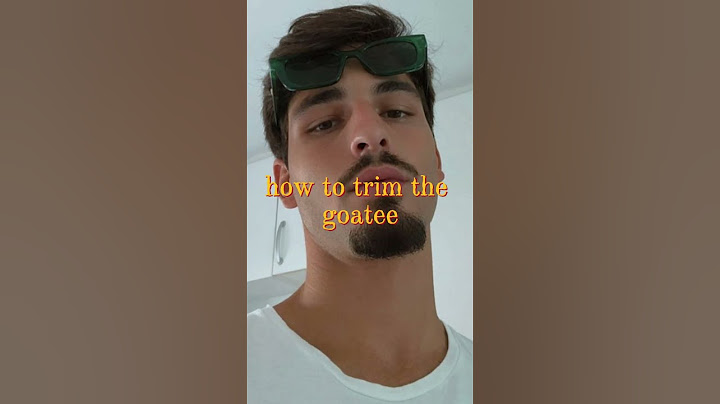 how to trim the goatee #styleology #beard #beardstyle #beards  #fashion #glowup
