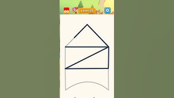 One Line - Drawing Puzzle Game Level 25 #line #shorts #games