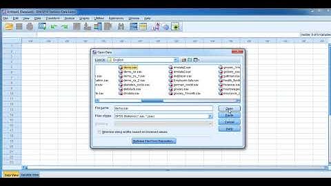 Get these SPSS data files for free