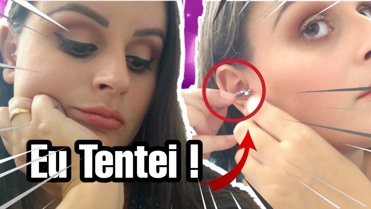 Finalmente o truque de como abrir piercings emperrados que não abrem d