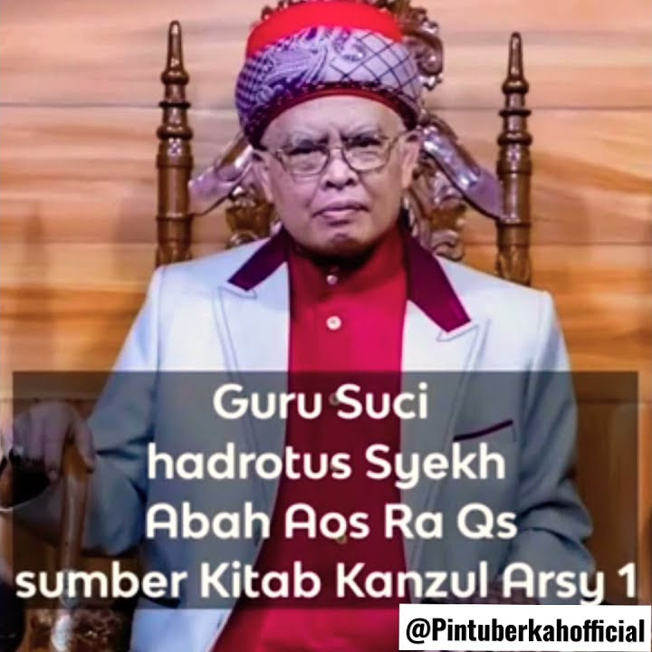 Nasihat abah aos qs untuk kita semua