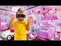 SURPRISING OUR DAUGHTER NOVA WITH AN EXTREME ROOM MAKEOVER | The Prince Family Clubhouse