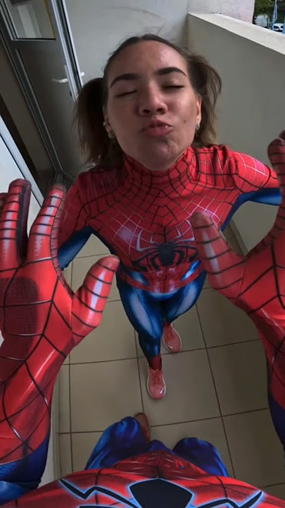 Spider-Man vs Spider-Girl in Love 💕 #spiderman #crazygirl #love #romantic #funny #dumitrucomanac